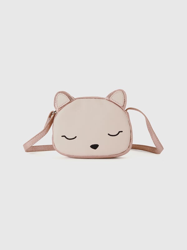 Bolso en forma de gato con bandolera Niña