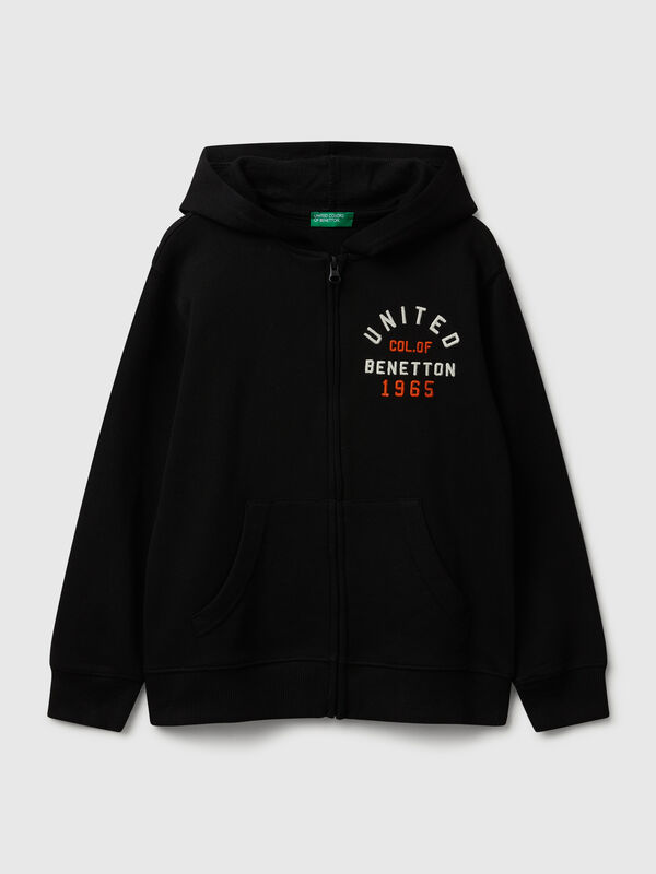 Sudadera con capucha y cremallera Niño