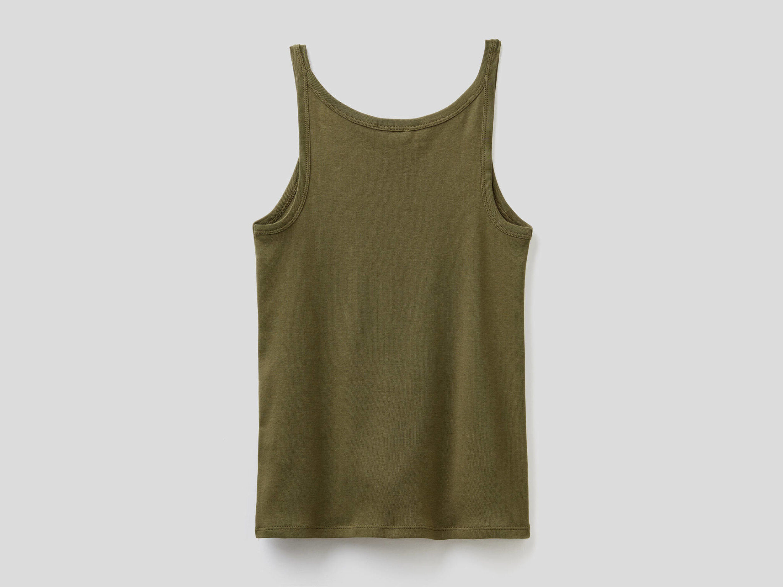 Camiseta tirantes verde militar clearance