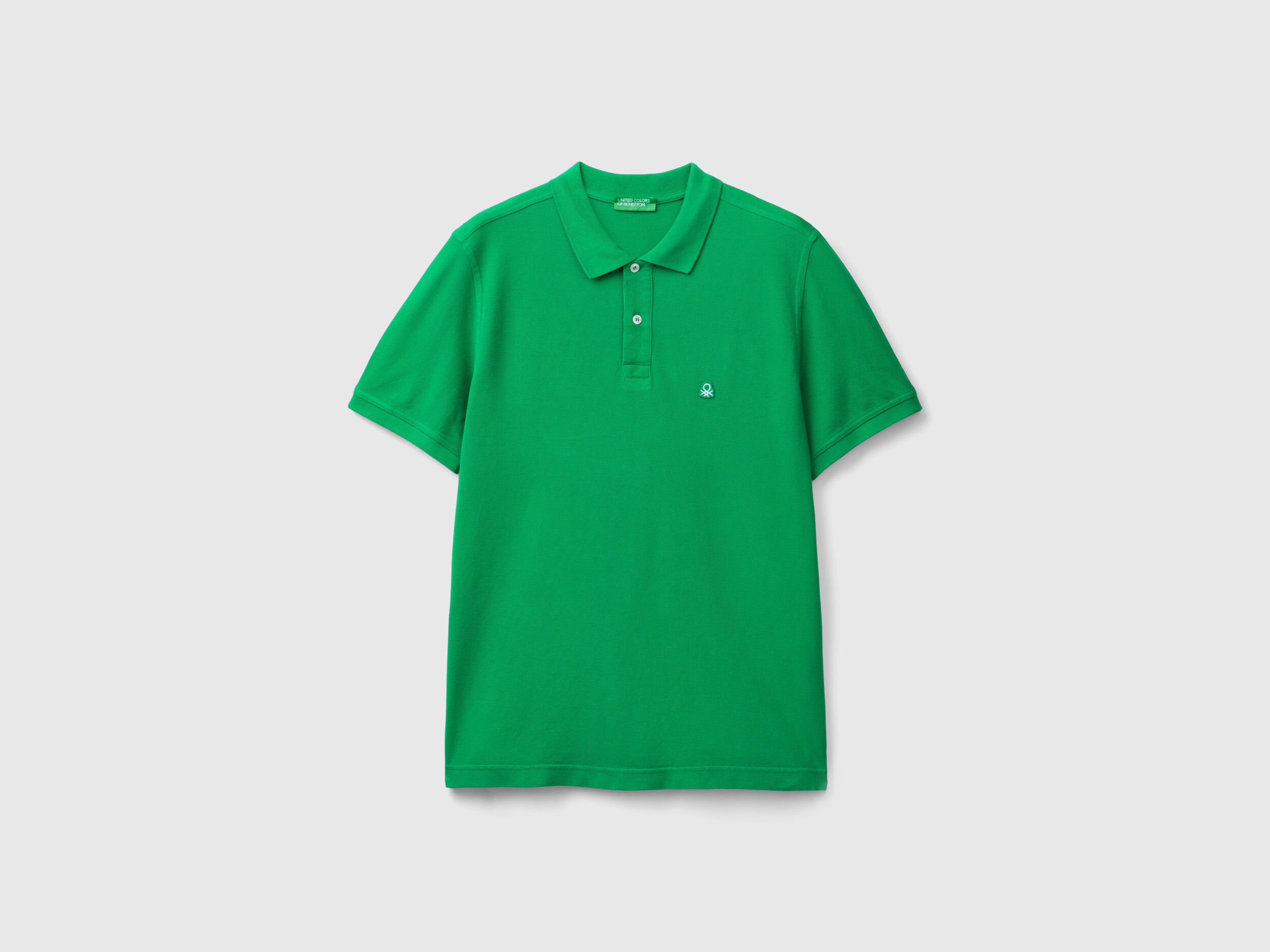 Polo verde regular fit Verde Benetton
