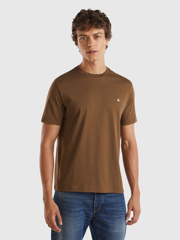 Camiseta básica de 100 % algodón orgánico Hombre