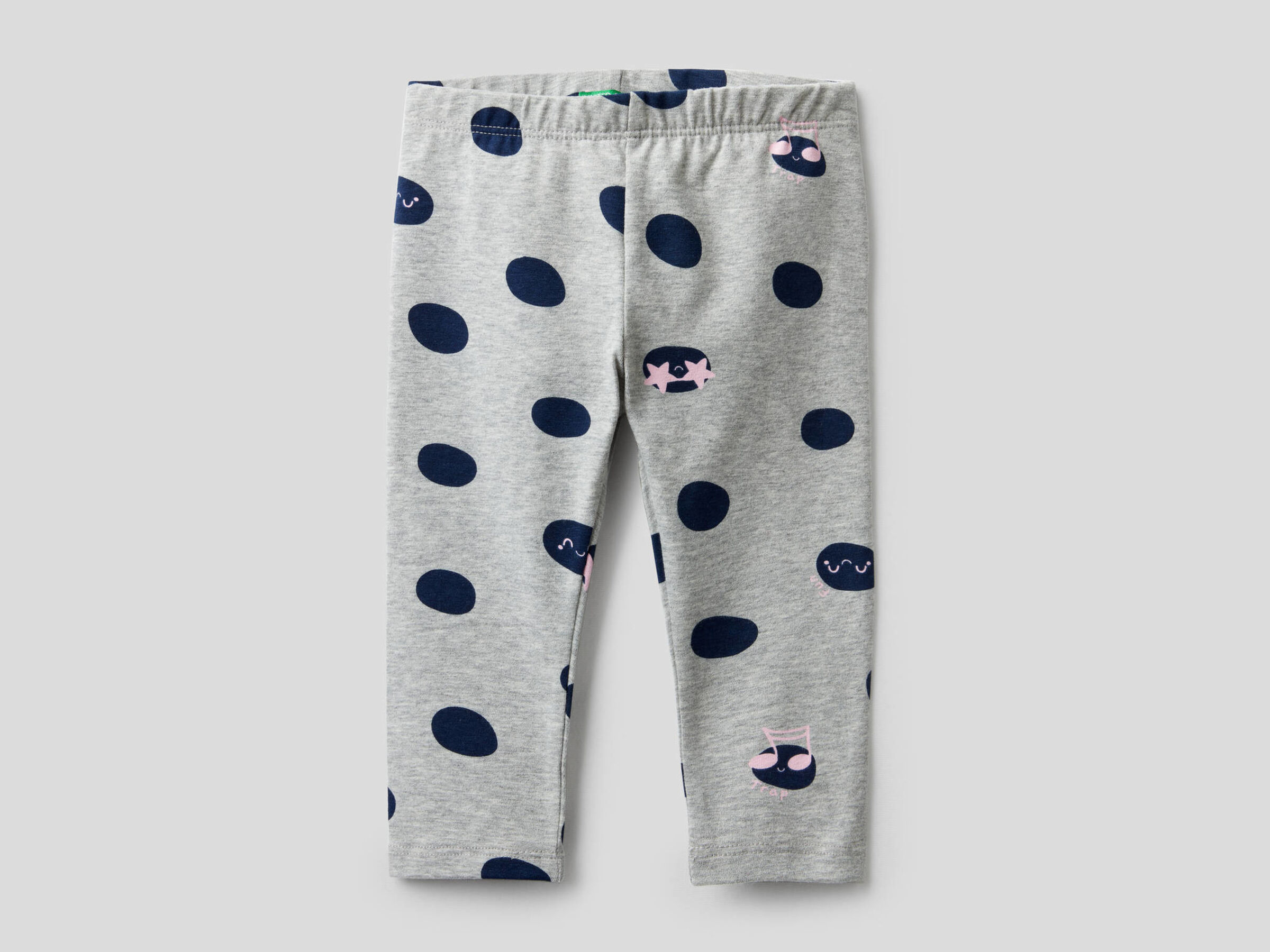 Leggings estampados de algodón elástico image number null