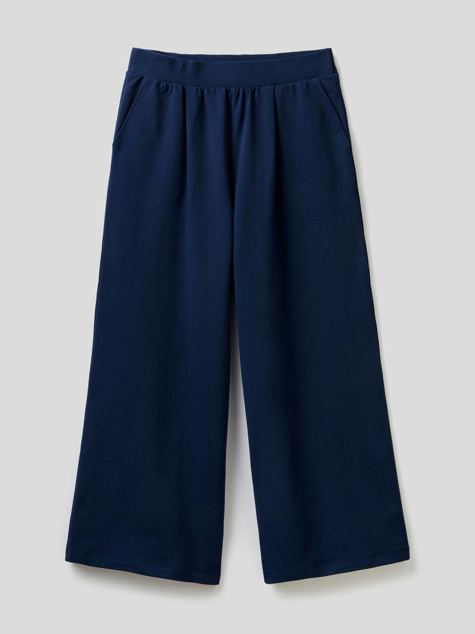 Pantalón ancho de felpa ligera image number 1