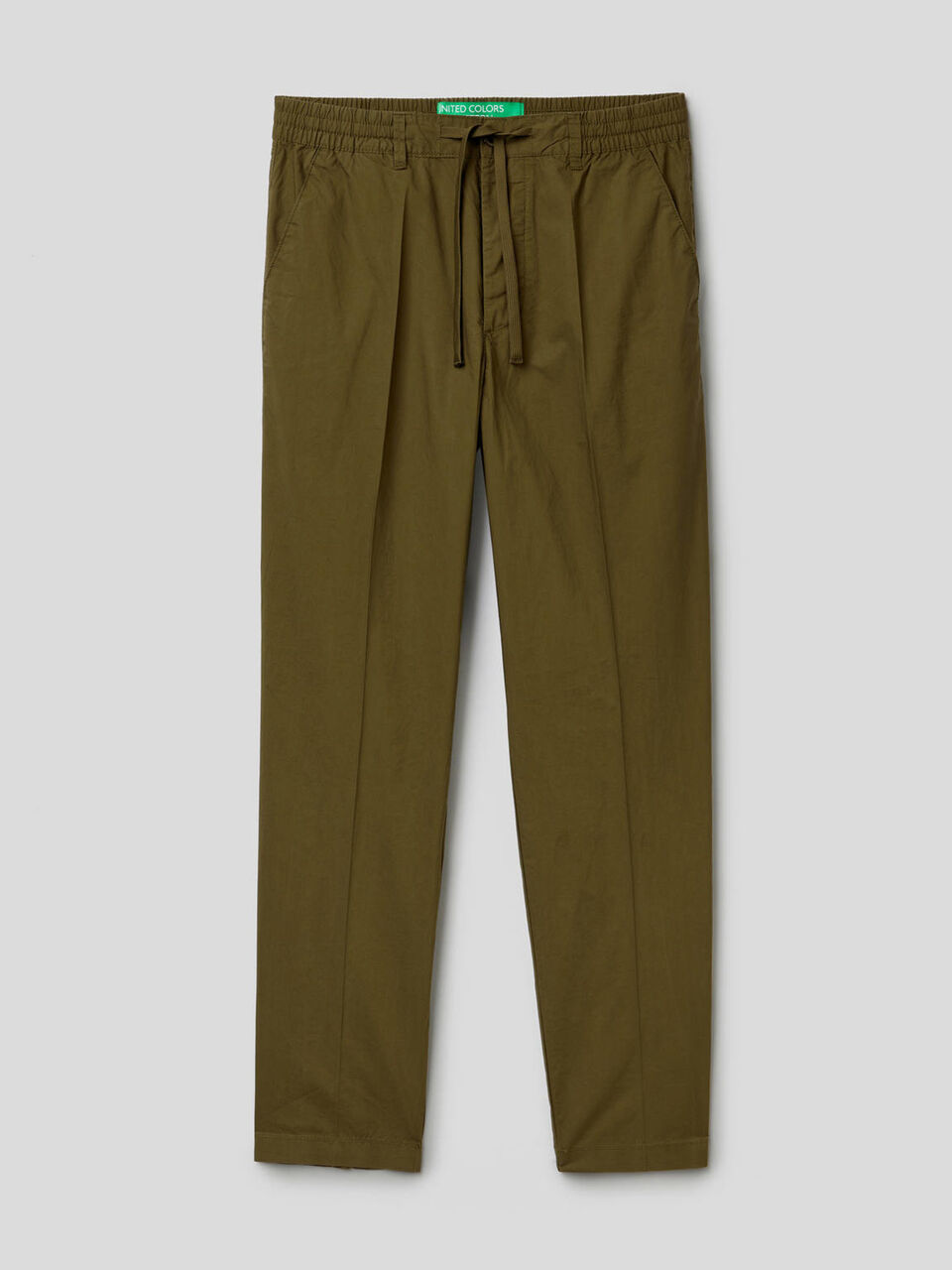 Pantalón ligero con cordón de ajuste image number null