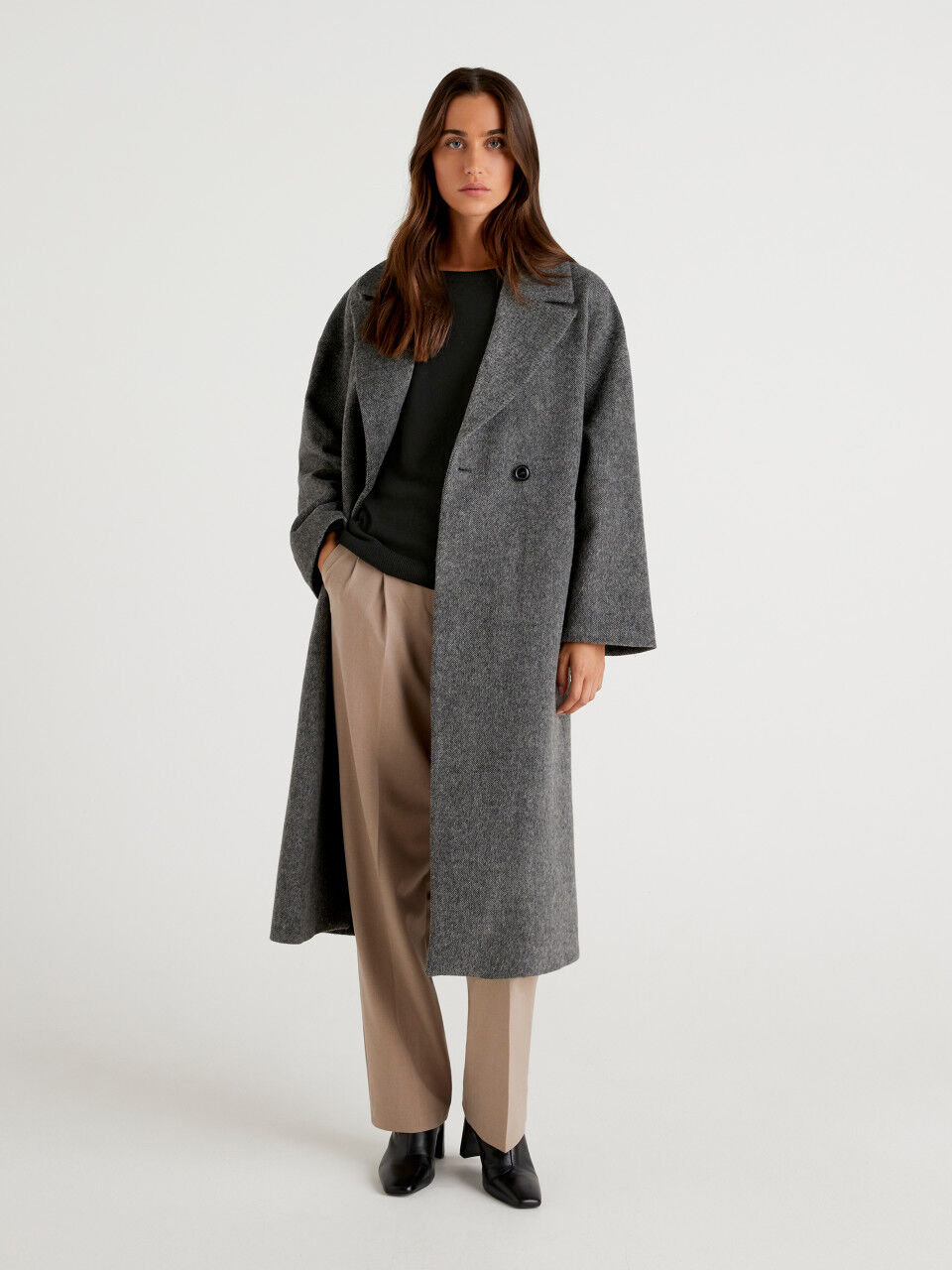 Abrigos largos de mujer cheap