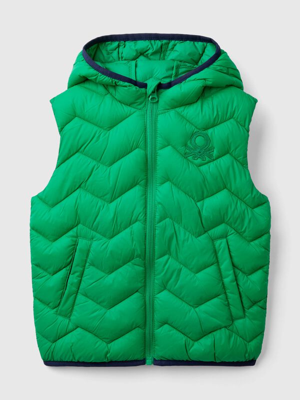 Chaleco acolchado con capucha Niño