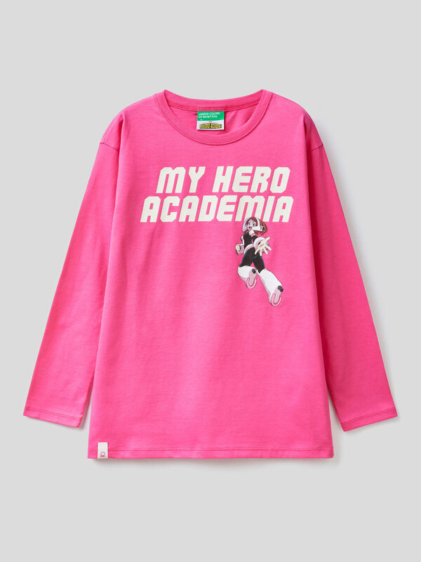 Camiseta "My Hero Academia" de algodón cálido Niña