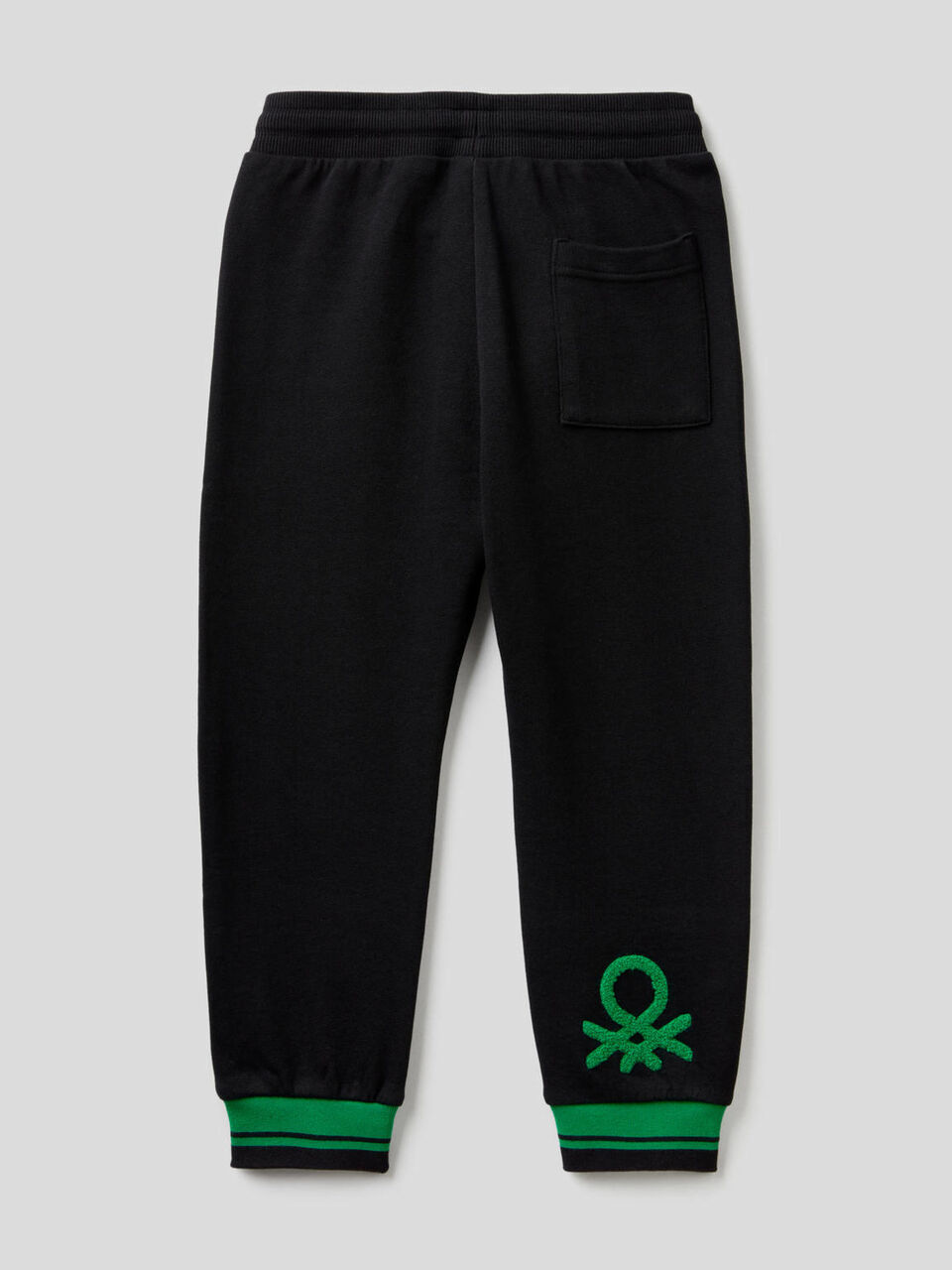 Pantalones de felpa con bolsillo canguro image number 2