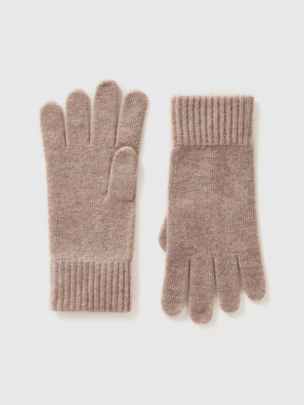 Guantes de pura lana virgen Hombre
