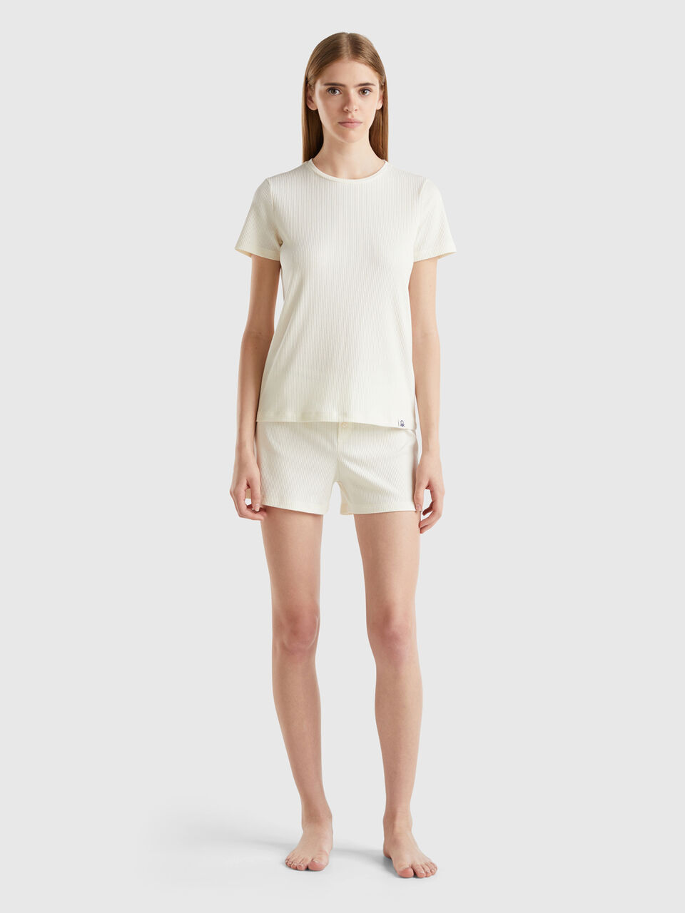 PYJAMA(T-SHIRT+SHORT Mujer image number null