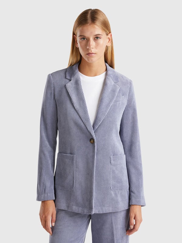 Blazer de pana fina Mujer
