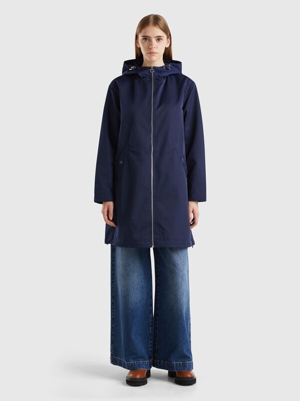 Cazadora impermeable de nailon Mujer