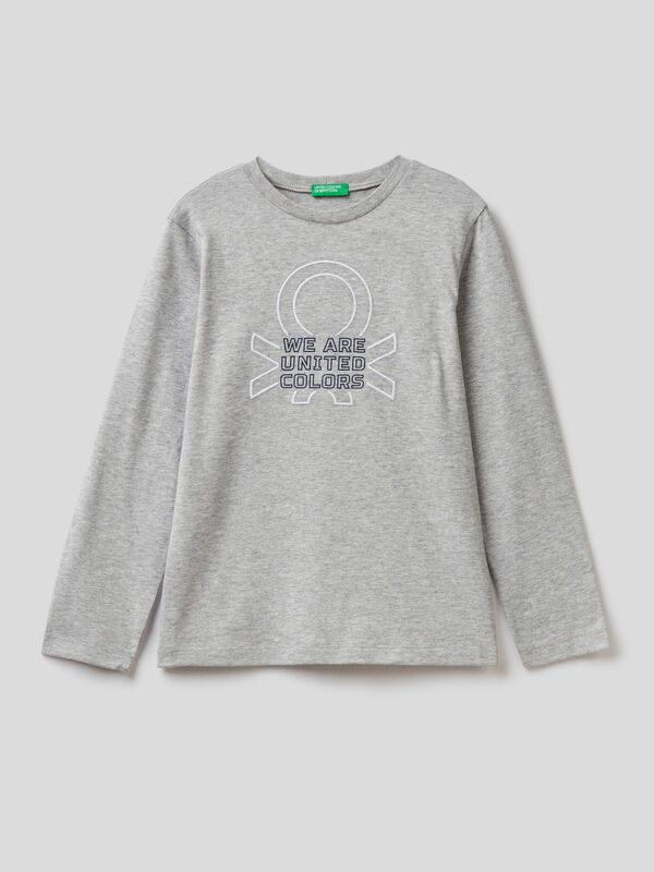 Camiseta cálida de 100 % algodón orgánico Niño