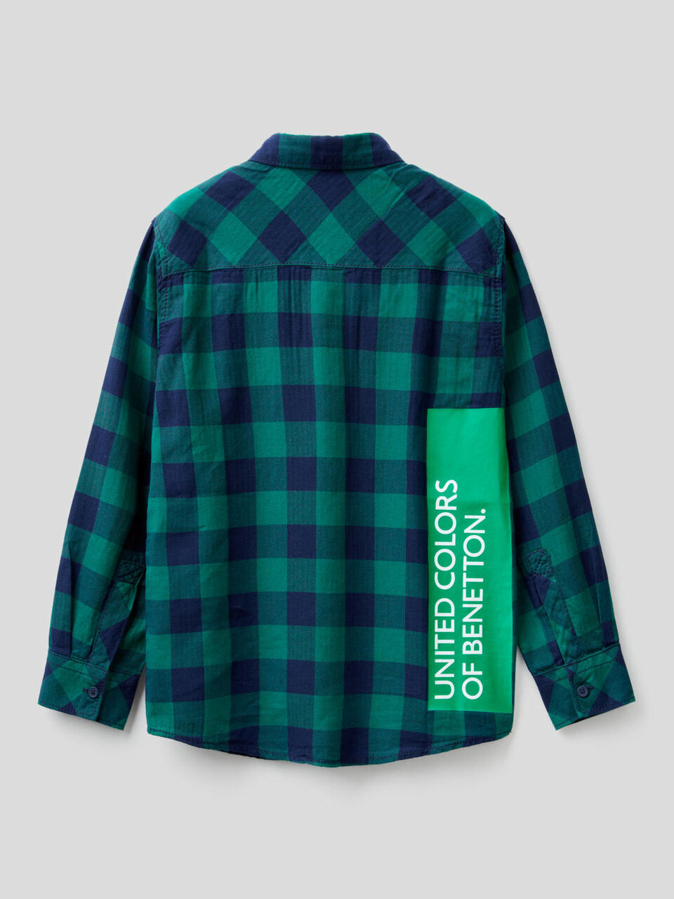 Camisa de cuadros de 100 % algodón image number 2