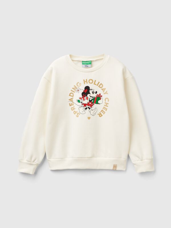 Sudadera navideña de Minnie Niña