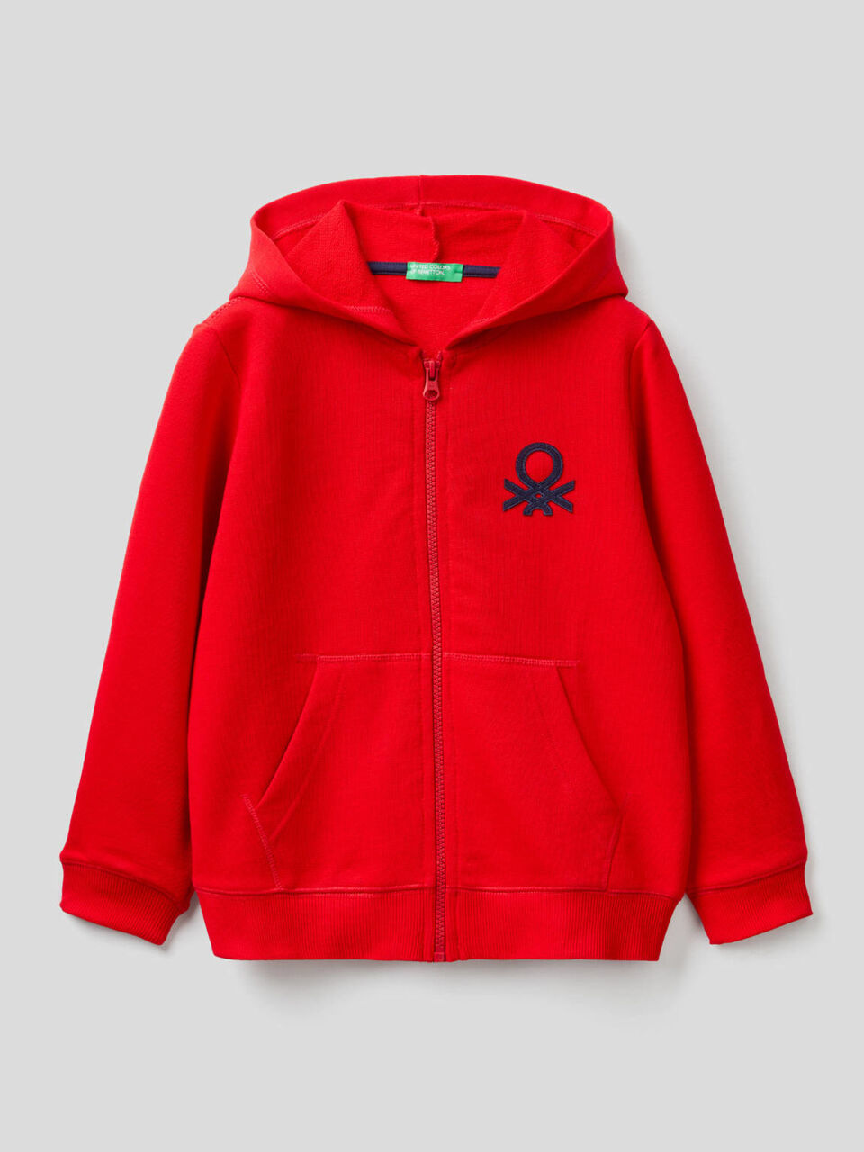 Sudadera con cremallera y capucha image number 1