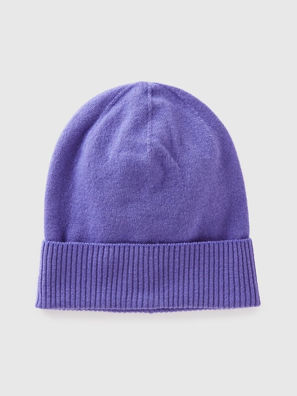 Gorro de pura lana merina Mujer