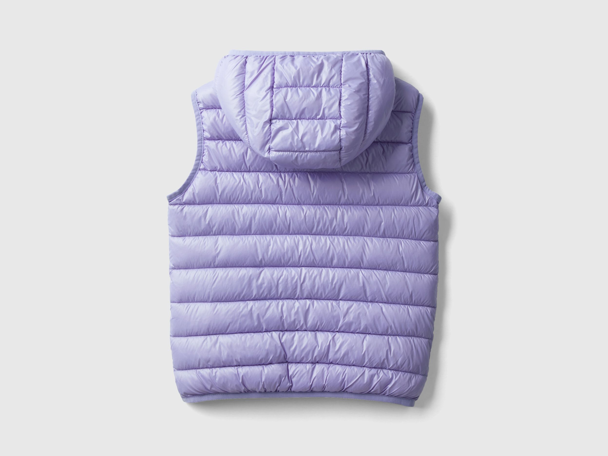 Chaleco acolchado con capucha Lila Benetton
