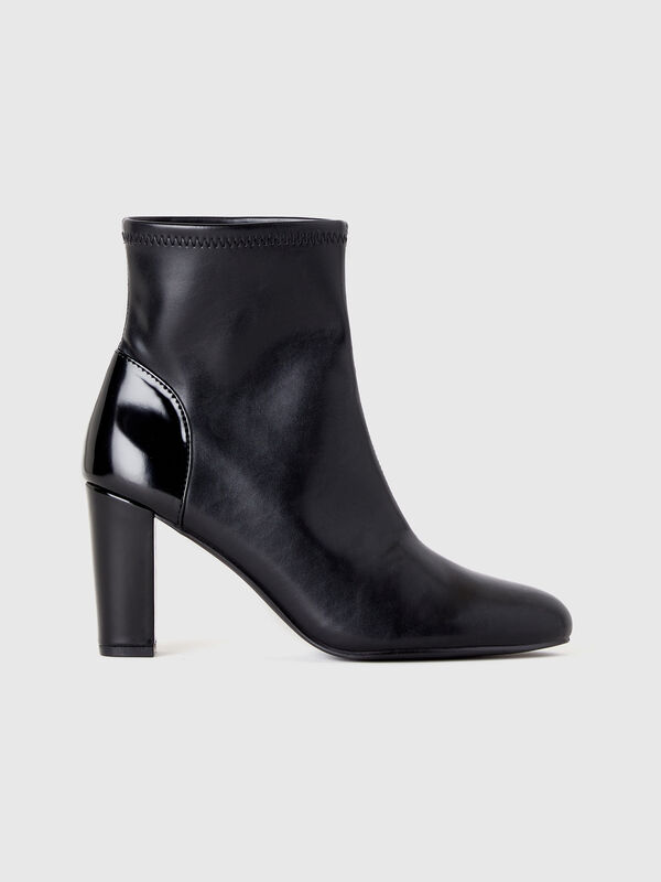 Botines elásticos de tacón Mujer