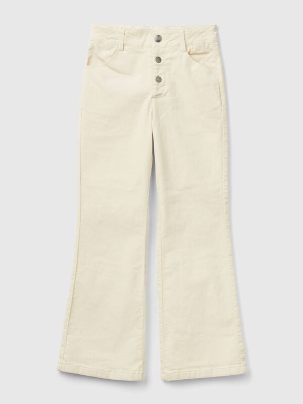 Pantalón de terciopelo evasé Niña