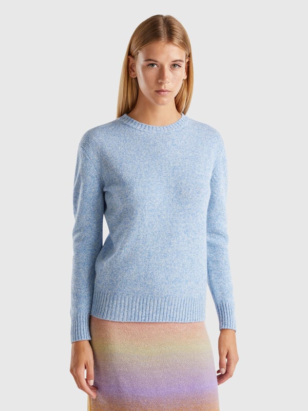 Jersey de pura lana Shetland Mujer