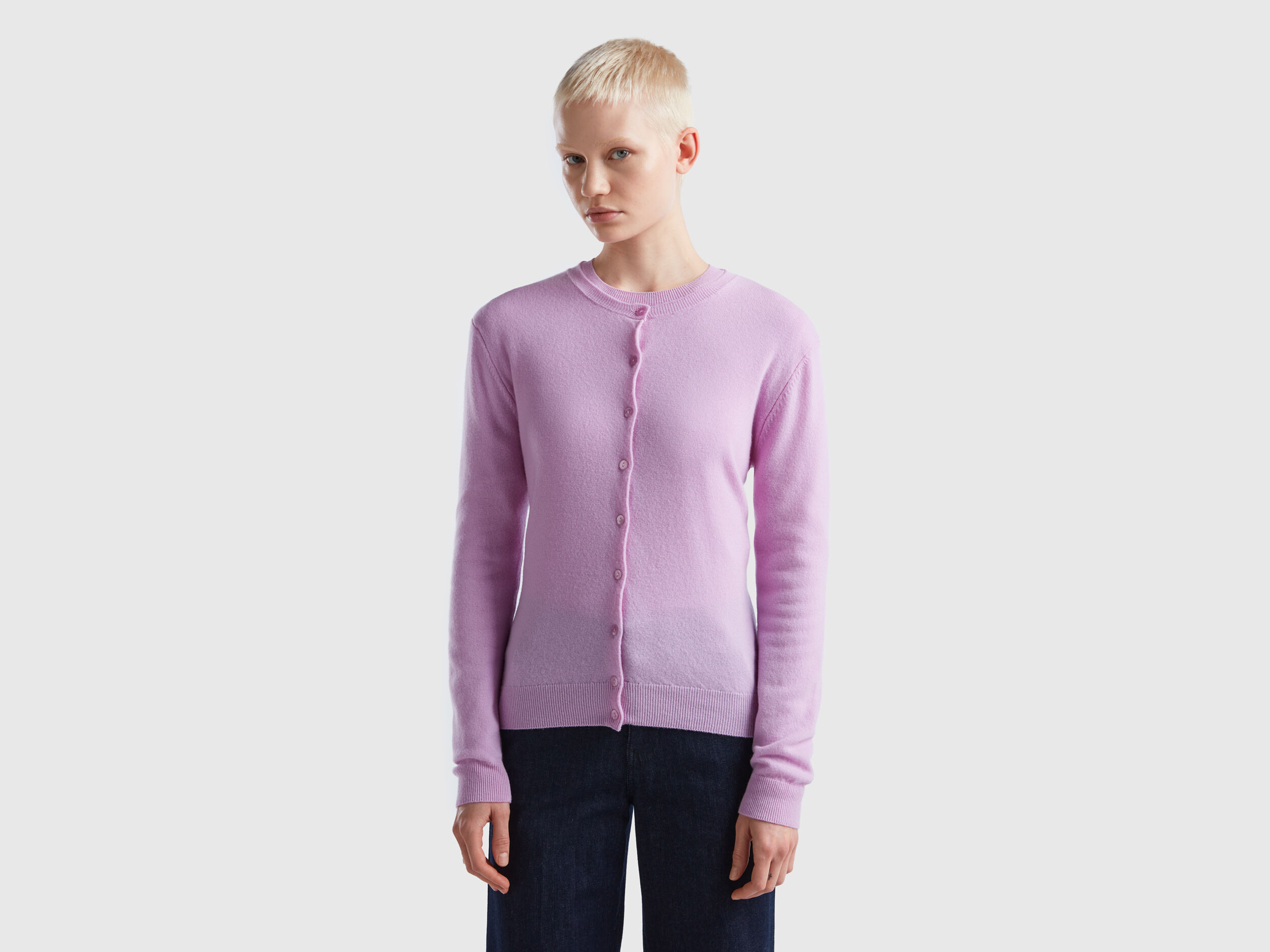 Benetton cardigan lana sales