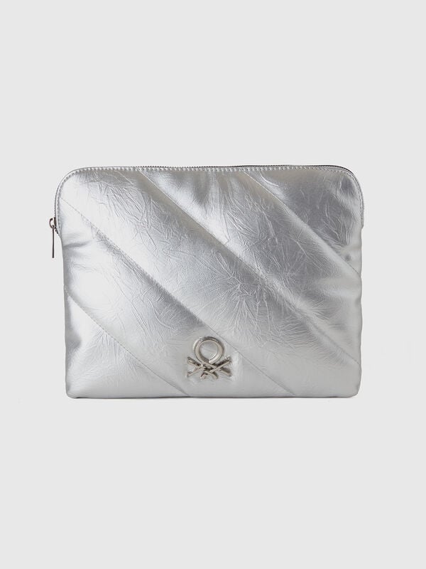 Funda para tablet de tejido revestido Mujer