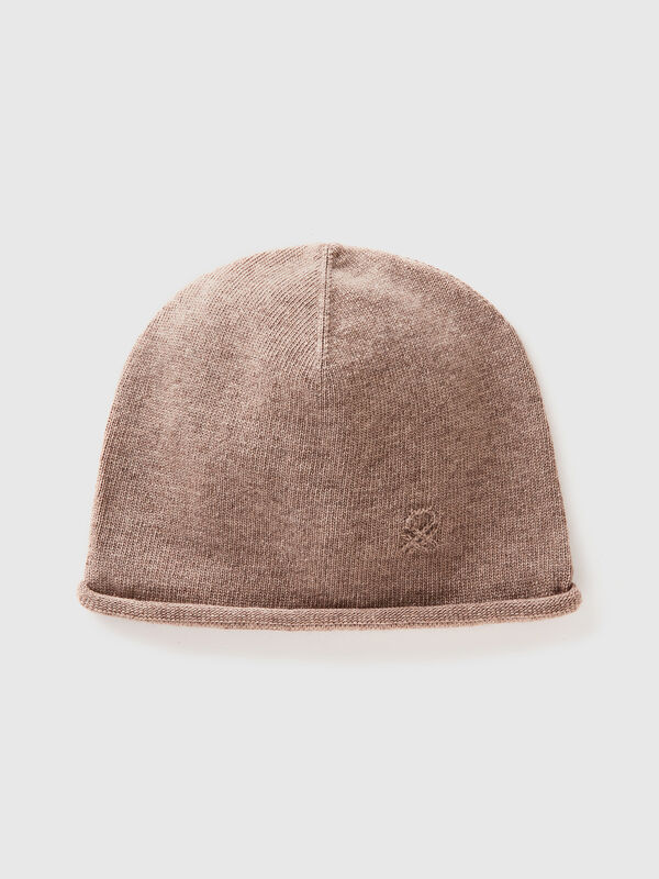 Gorro en mezcla de cachemira Mujer
