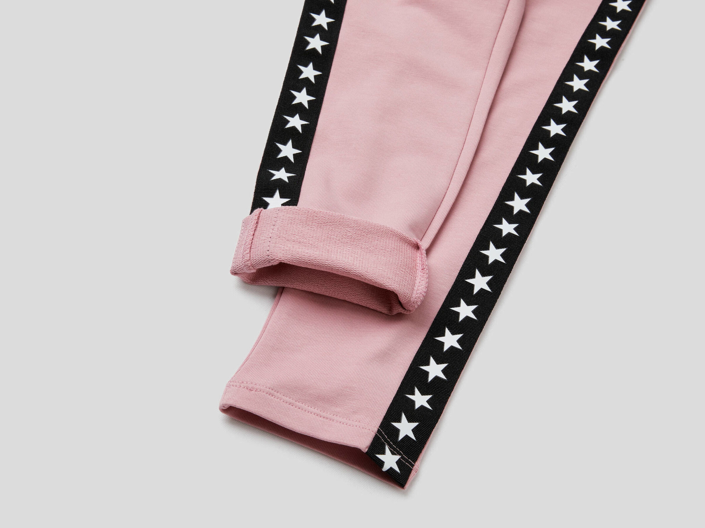 Leggings de algodón orgánico con bandas image number null