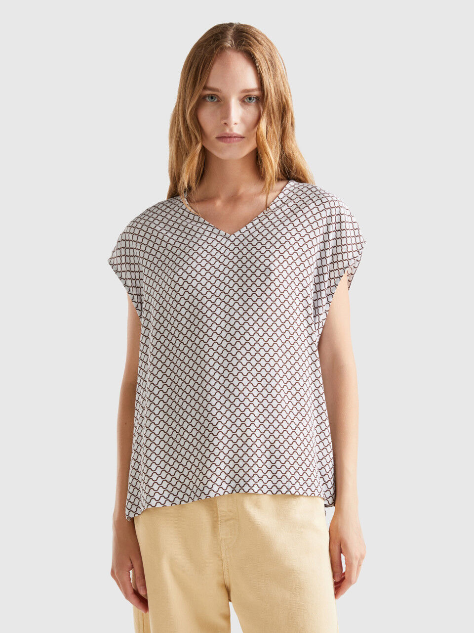 Camisas mujer benetton deals