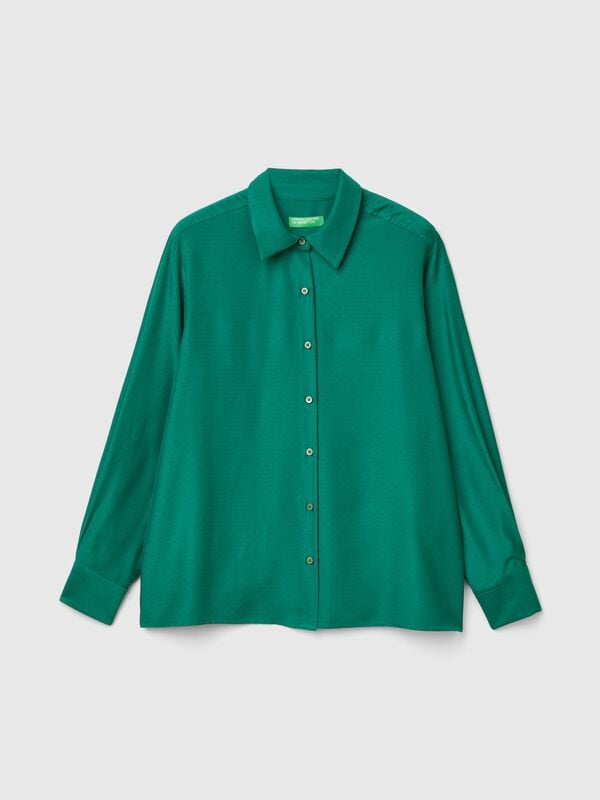 Camisa fluida regular fit Camisa fluida regular fit Mujer