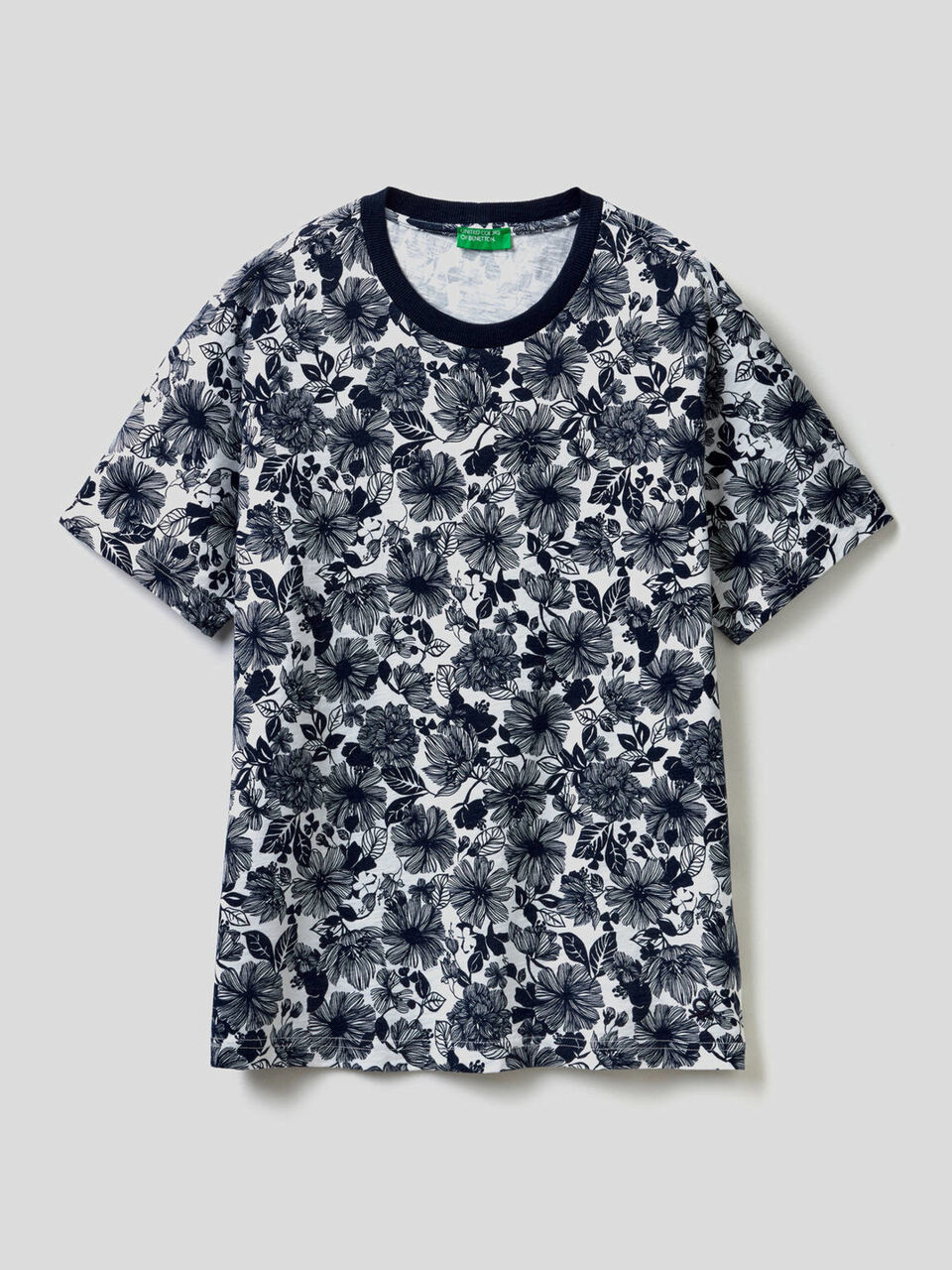 Camiseta estampada de 100% algodón image number 1