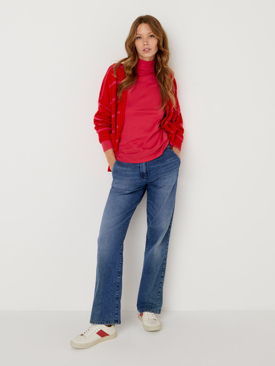 Peto vaquero store benetton mujer