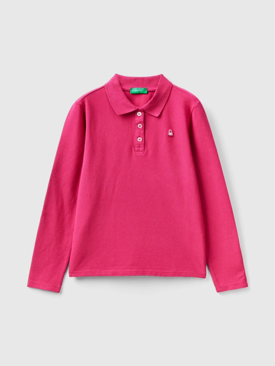 Polo manga larga niña sales