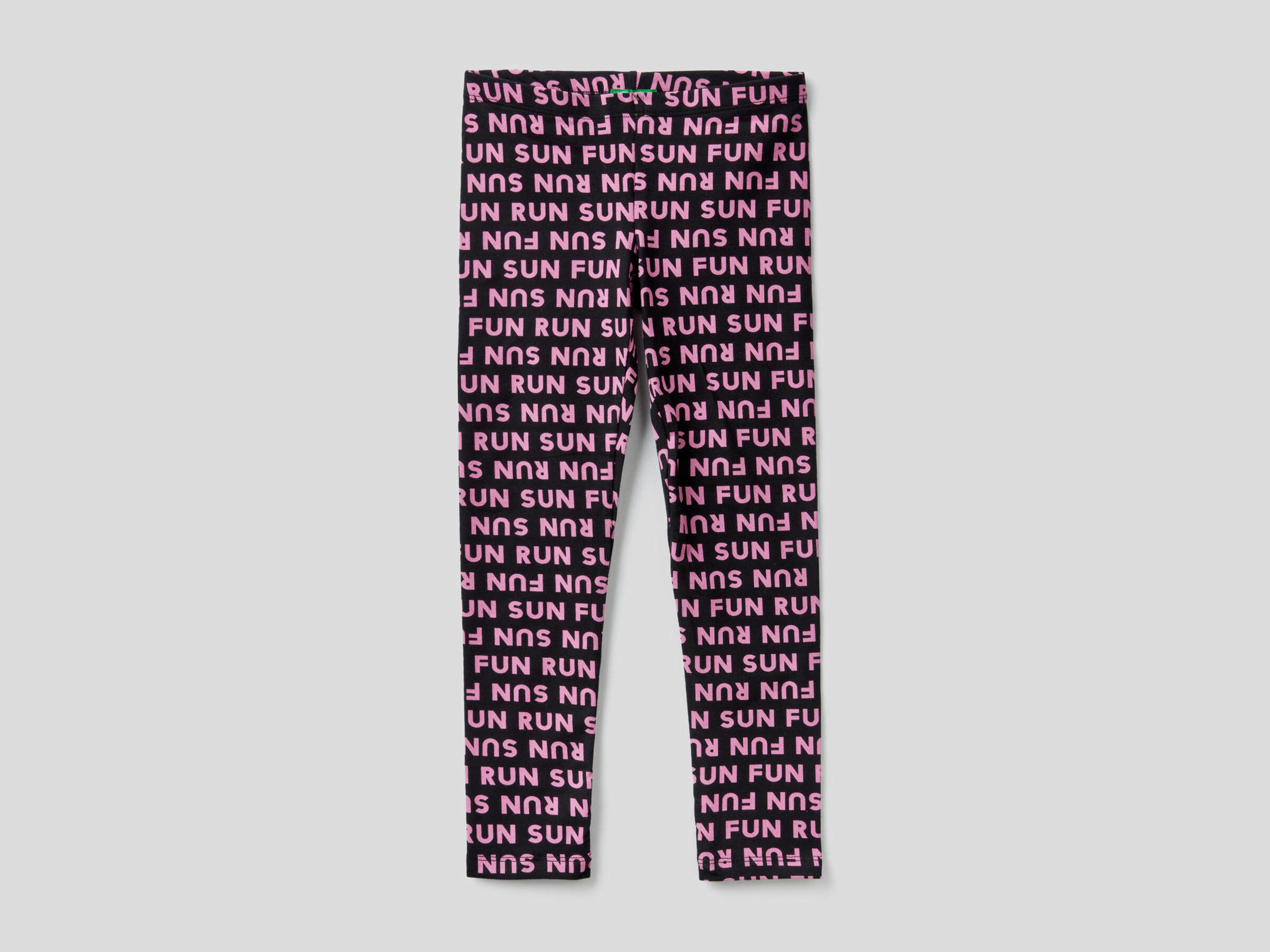 Leggings estampados de algodón elástico image number null