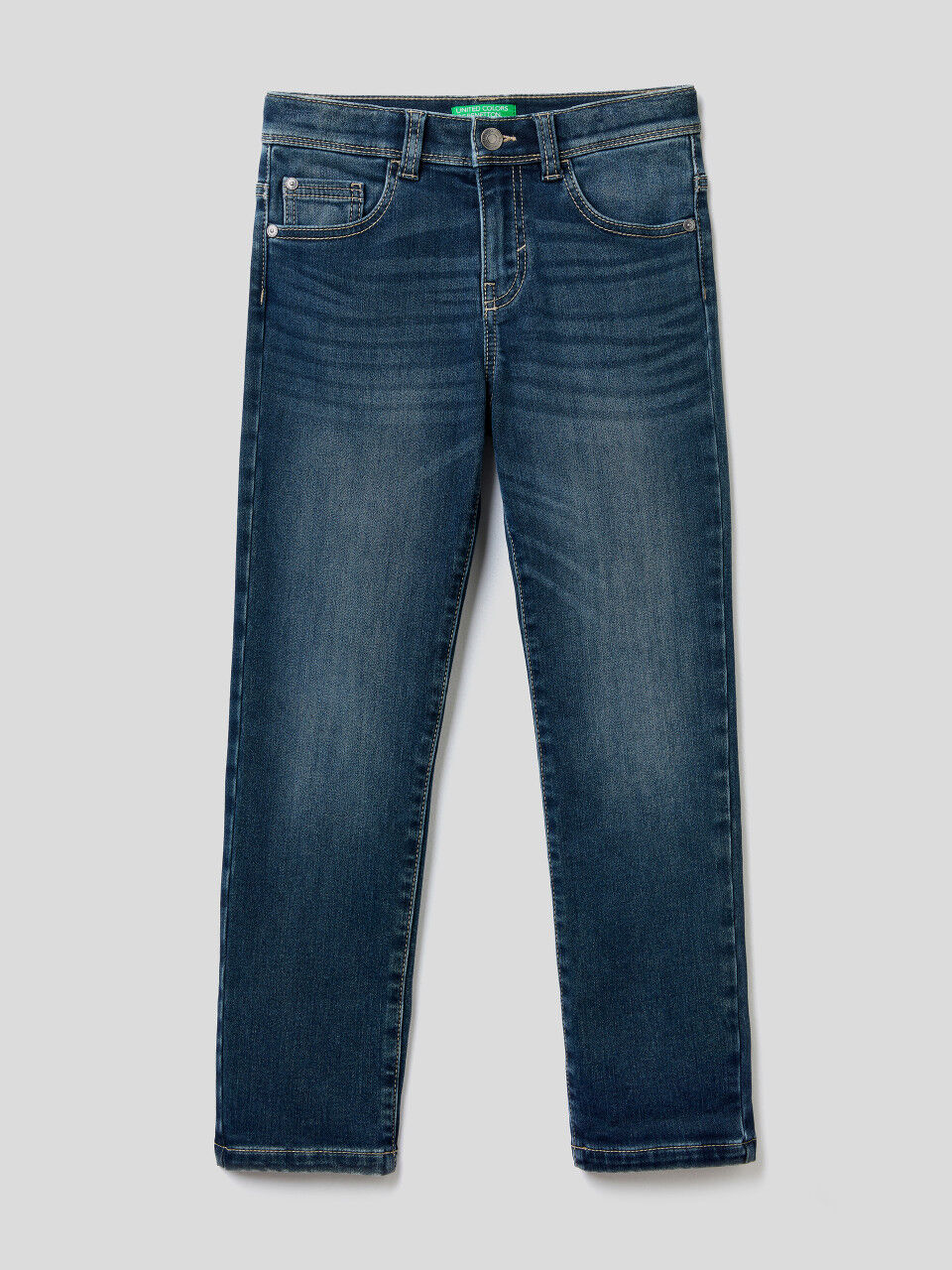 Pantalon vaquero blanco niño sales