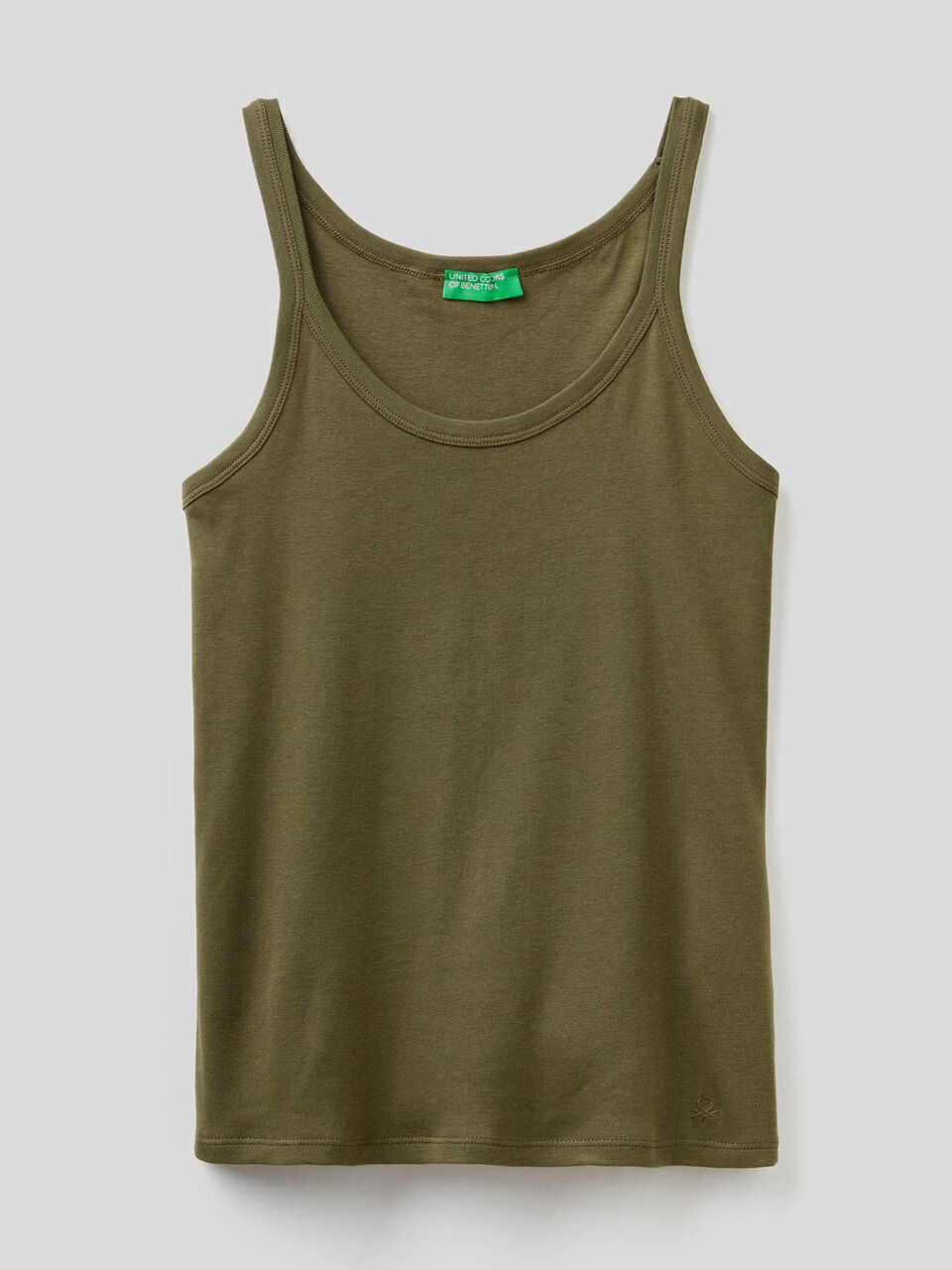 Camiseta de tirantes acanalada image number 1