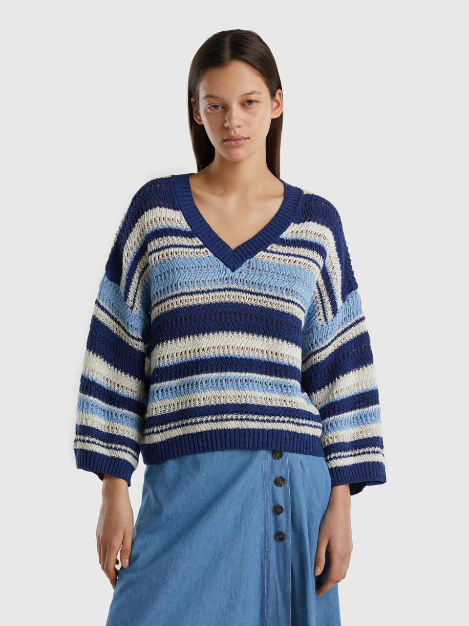 Algod n Reciclado Ropa de Mujer 2024 Benetton