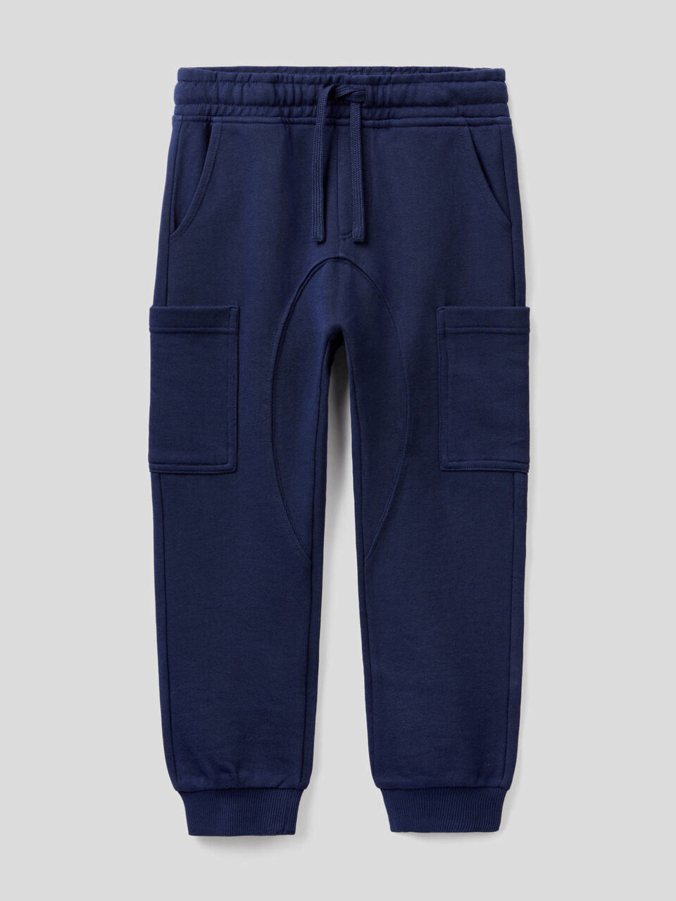 Pantalón cargo en felpa de 100 % algodón image number 1