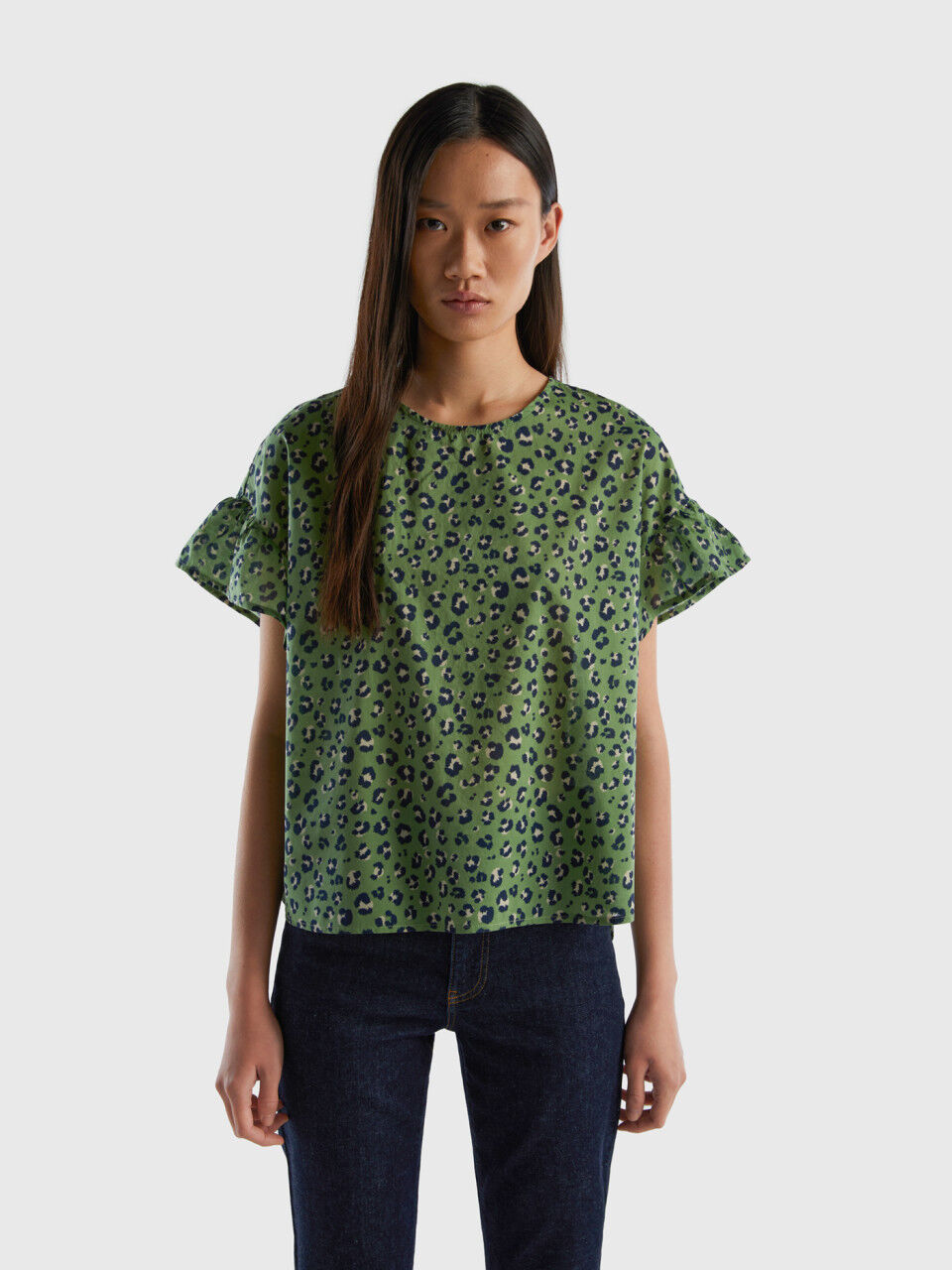 Benetton camisas mujer outlet