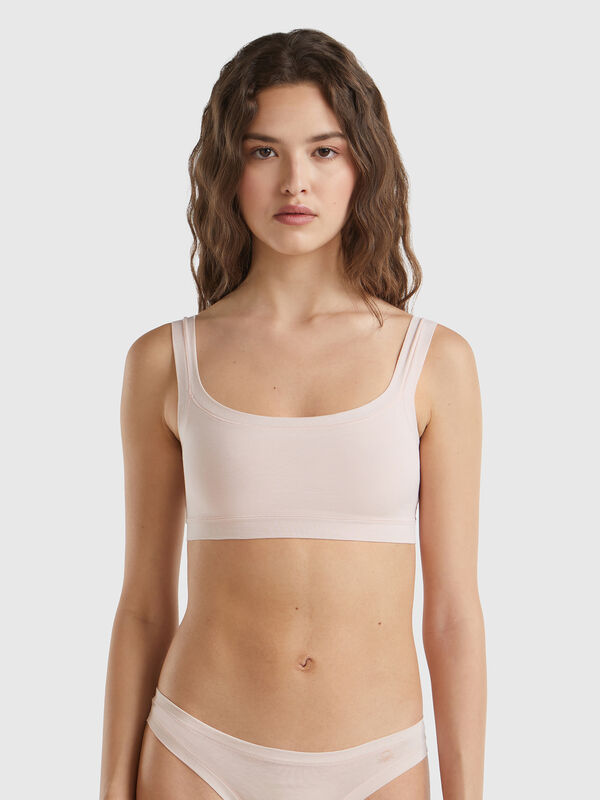 Sujetador brassiere de algodón orgánico super stretch Mujer