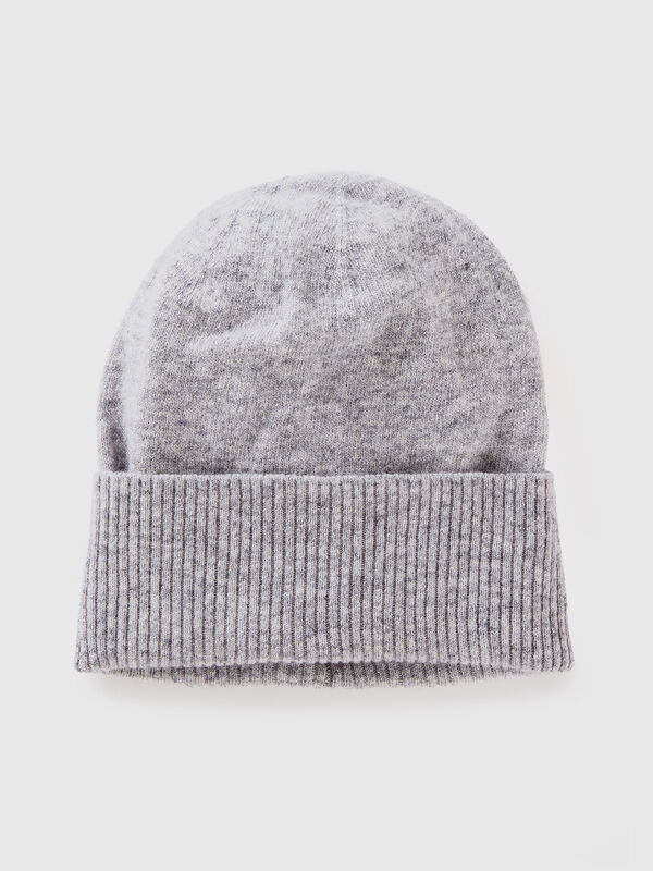 Gorro de pura lana merina Mujer