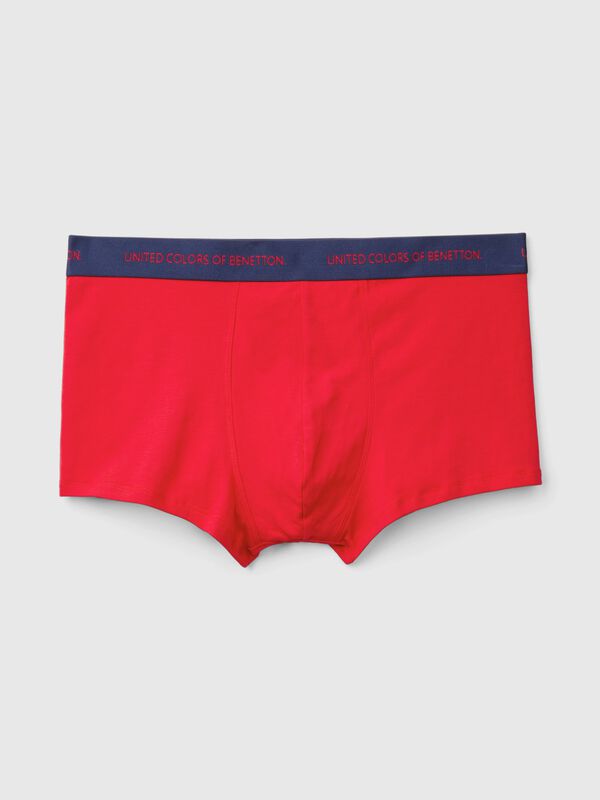 Bóxer de algodón elástico Hombre