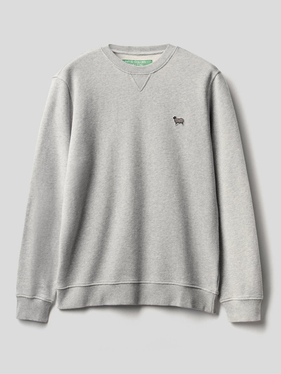 Sudadera lisa de algodón orgánico image number 1