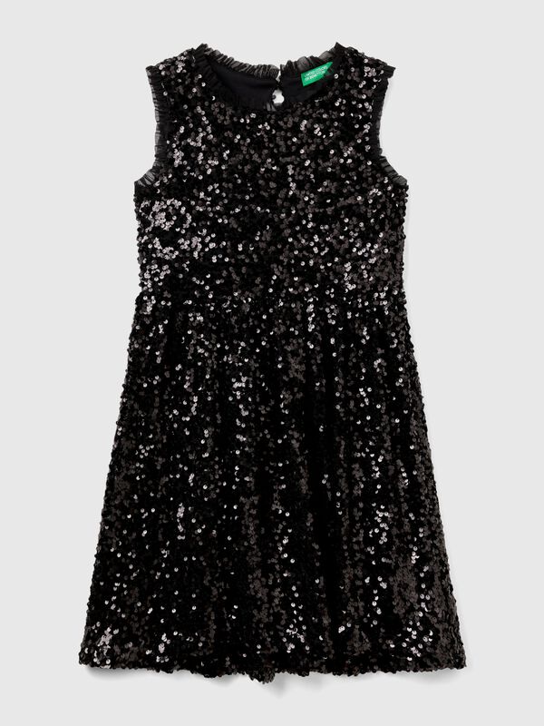 Vestido con lentejuelas Niña