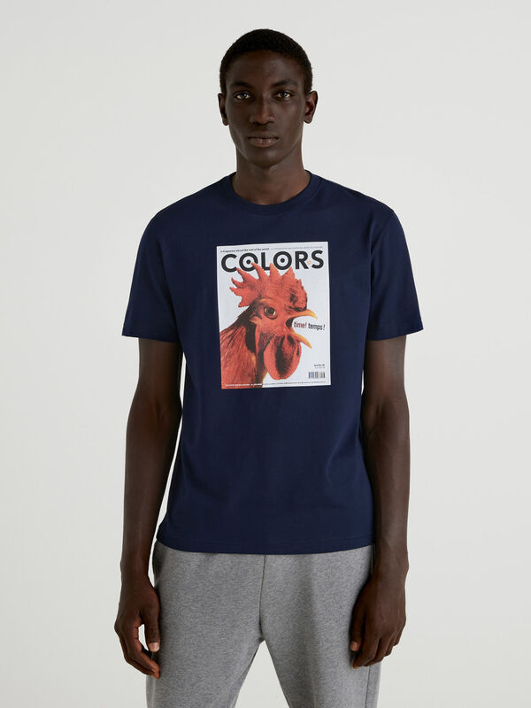 Camiseta "COLORS" de 100 % algodón Hombre