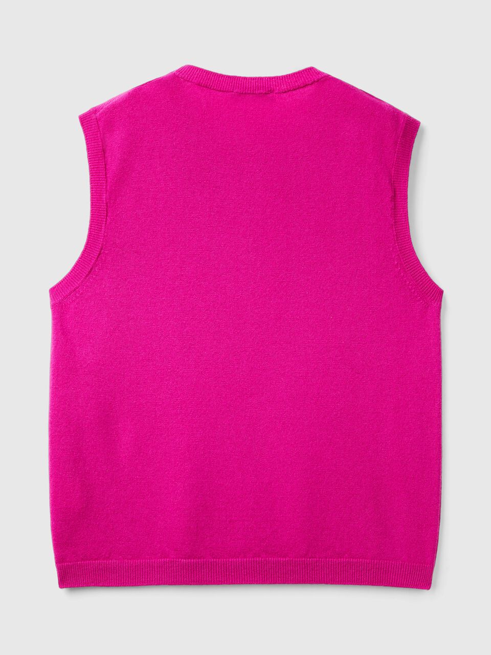 SLEEVELESS SWEATER Mujer image number 2