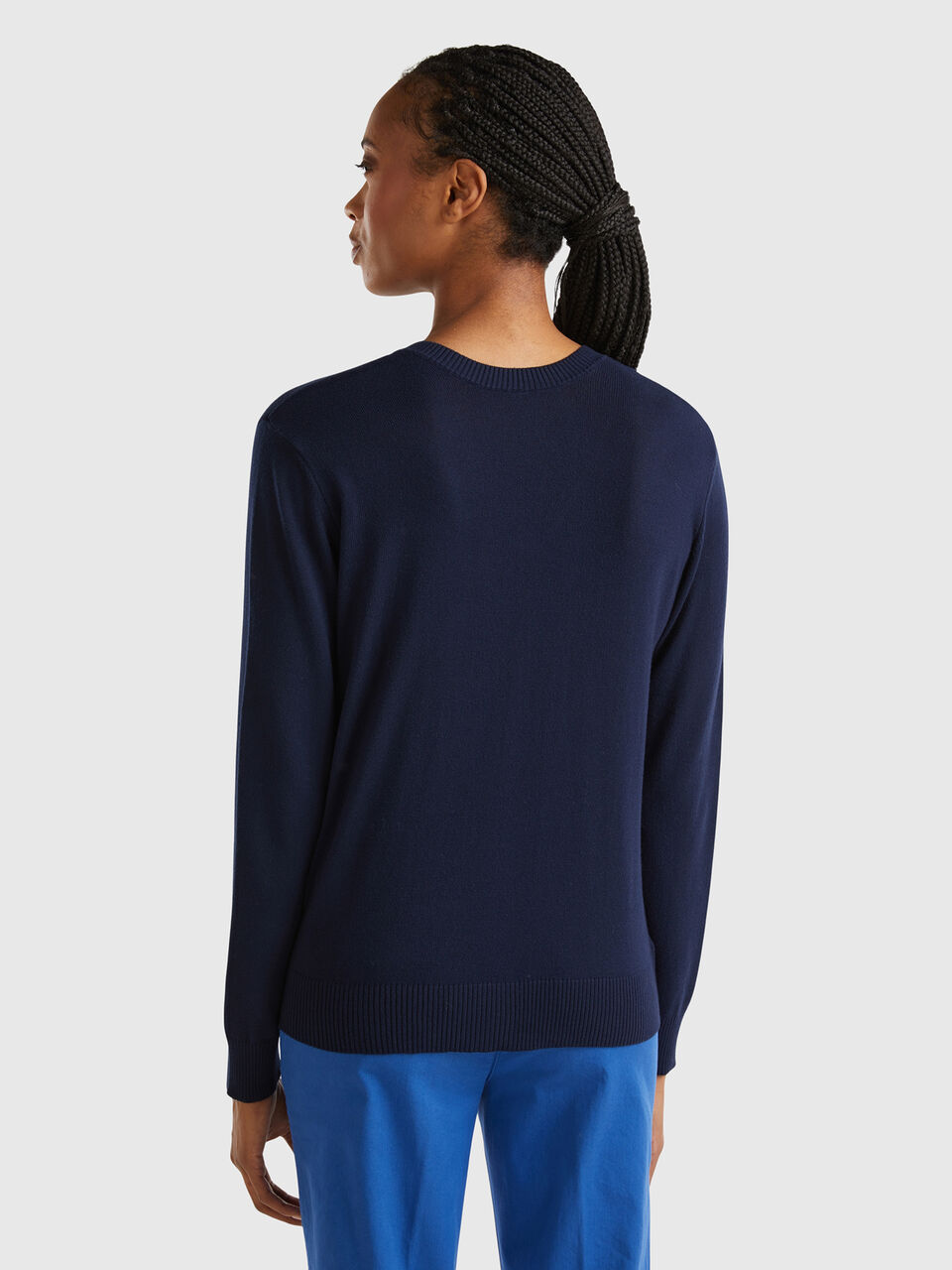 V NECK SWEATER L/S Mujer image number null