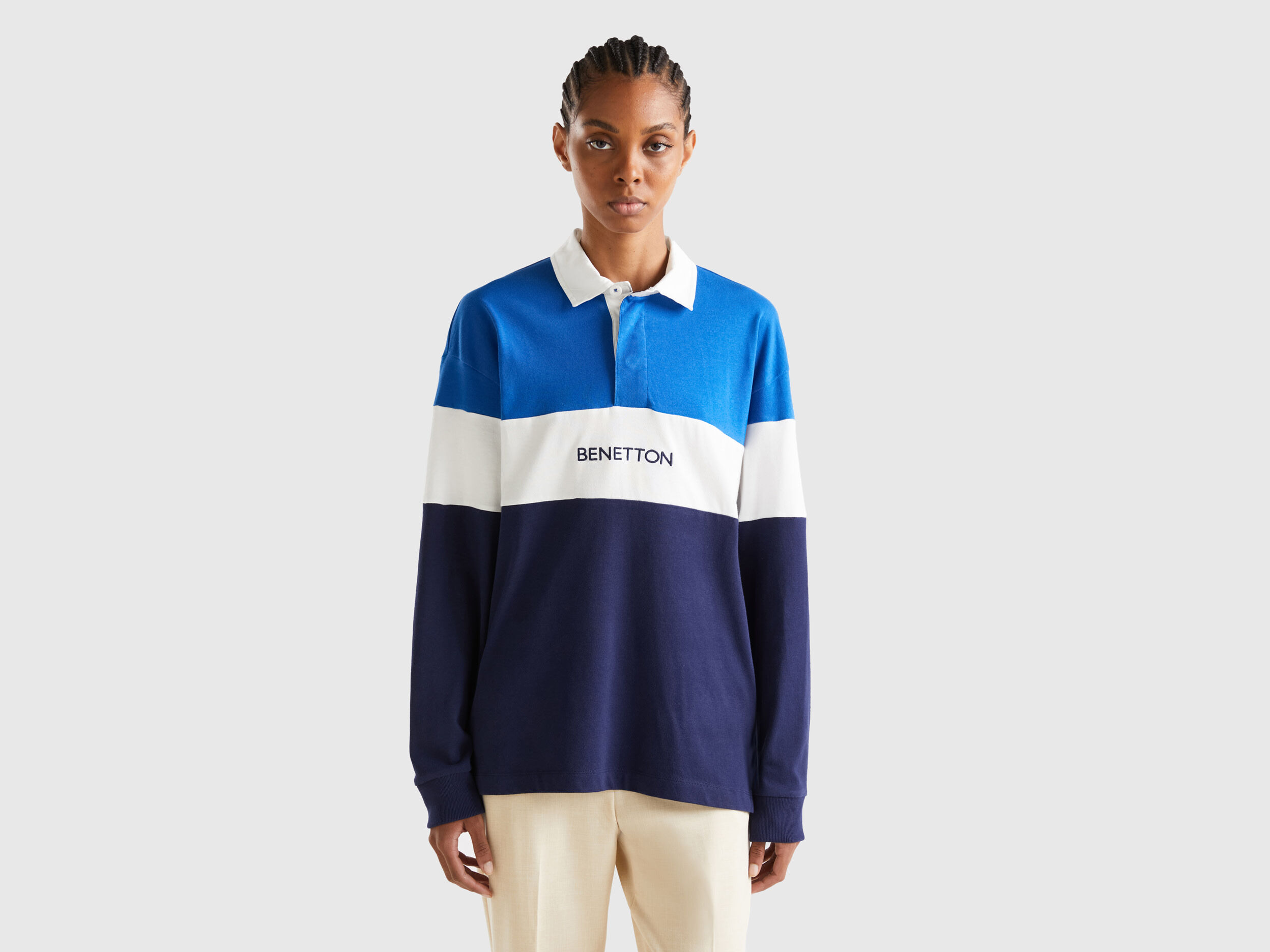 Polos estilo rugby hombre sale