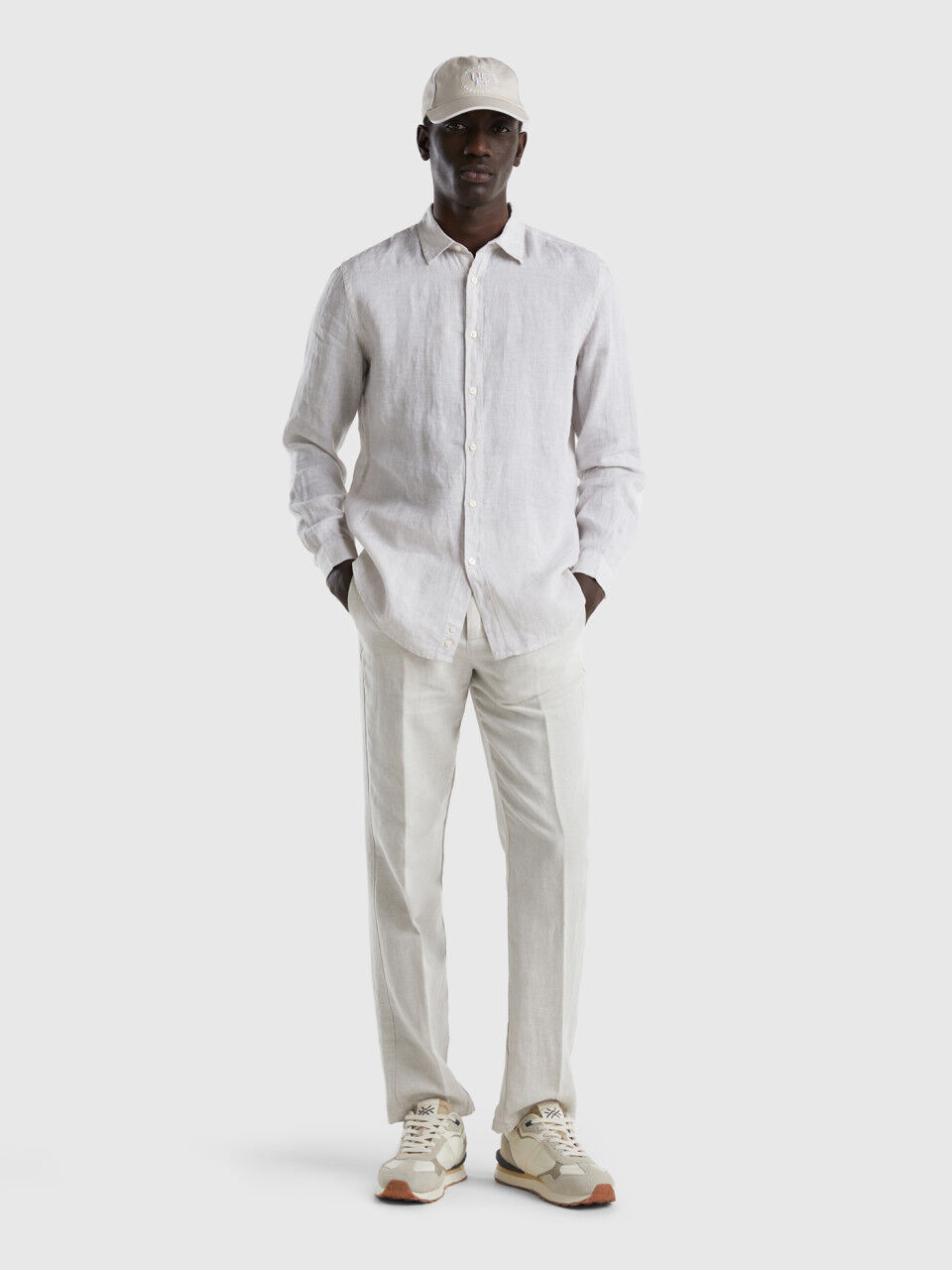 Puro Lino Ropa de Hombre 2024 Benetton